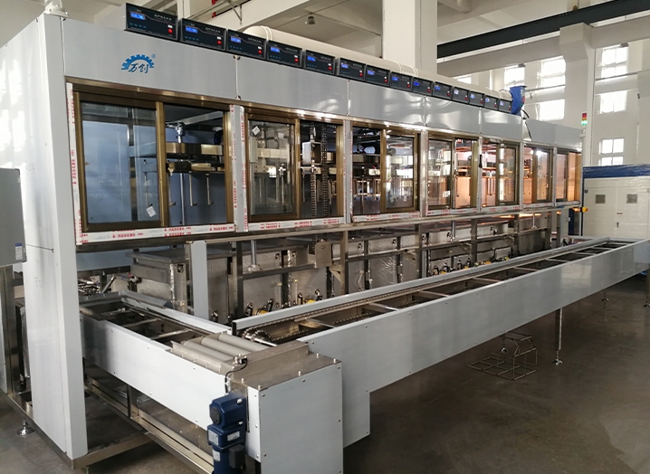 Automatic Multi-tank Ultrasonic Cleaning And Drying Machine